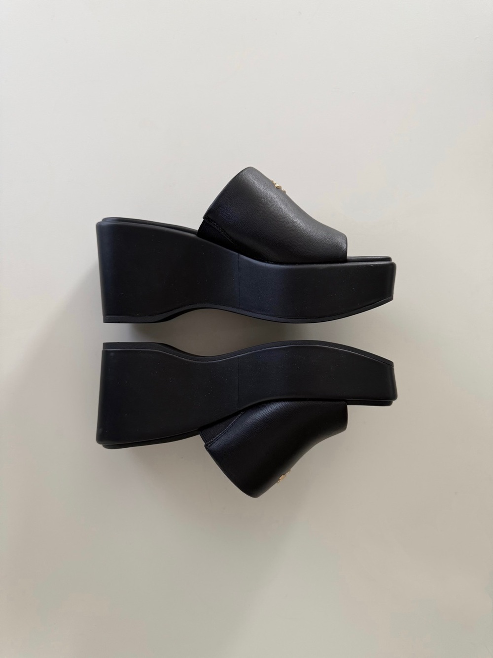 Coach Leather Platform Mule Sandals - Picture 4 of 9